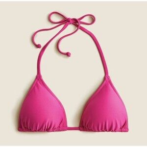 NEW J.Crew Triangle String Bikini TOP Size 2X PINK NWT